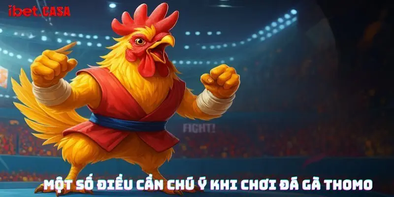 mot so die can chu y khi choi da ga thomo Một số điều cần chú ý khi chơi đá gà thomo